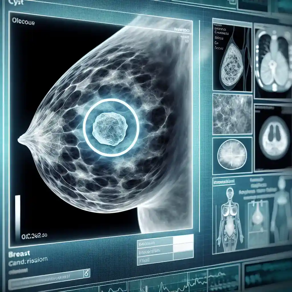 Что такое киста на маммографии?