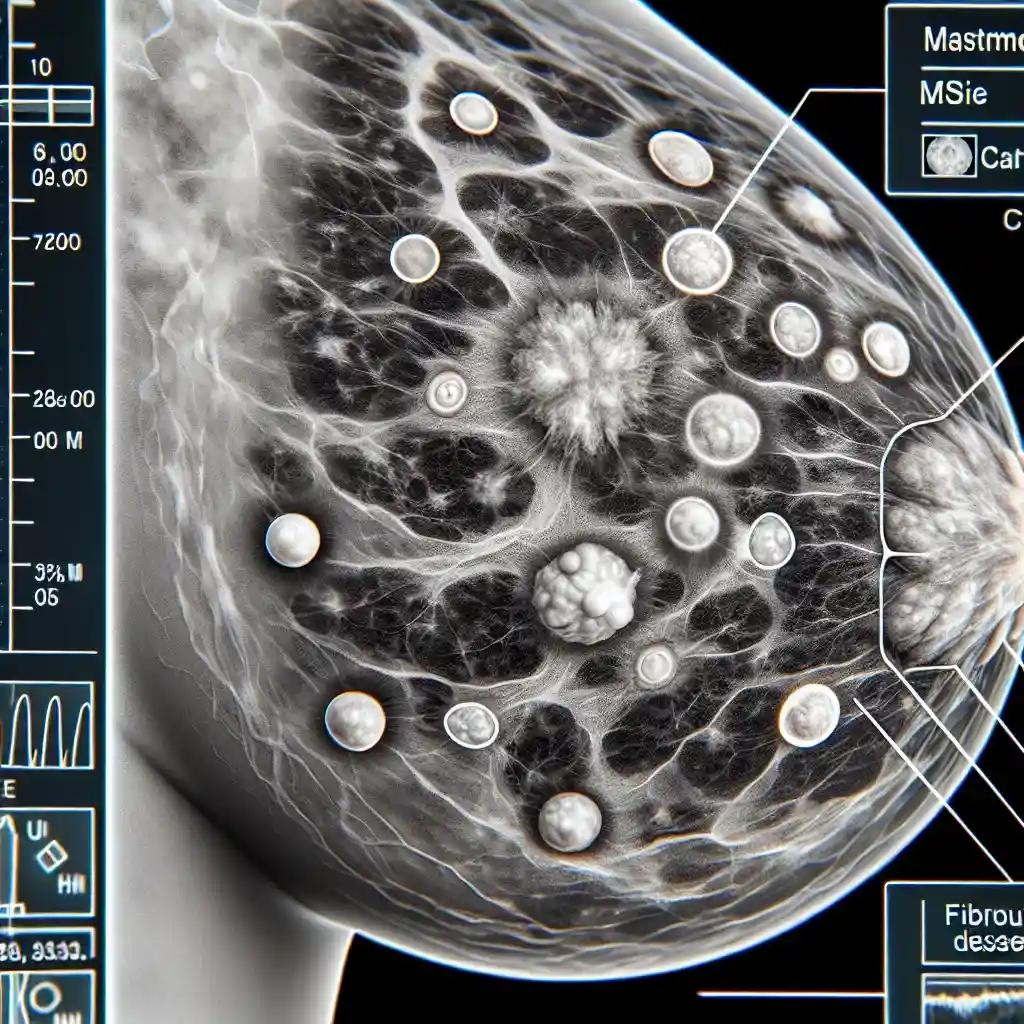 Как выглядит мастопатия на маммографии