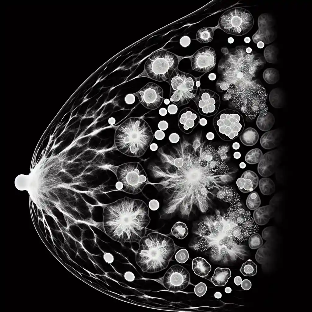 Как выглядят кальцинаты на маммографии